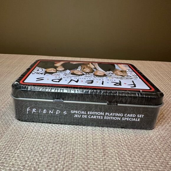 FRIENDS The Television Series Special Edition Playing Card Set of 2 and Tin NWT - Picture 2 of 5